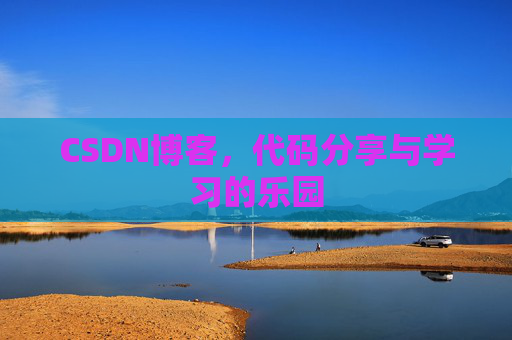 CSDN博客，代码分享与学习的乐园